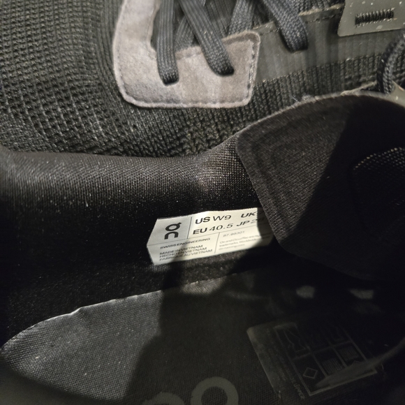 On Running Black and Gray Sneakers - Picture 8 of 8